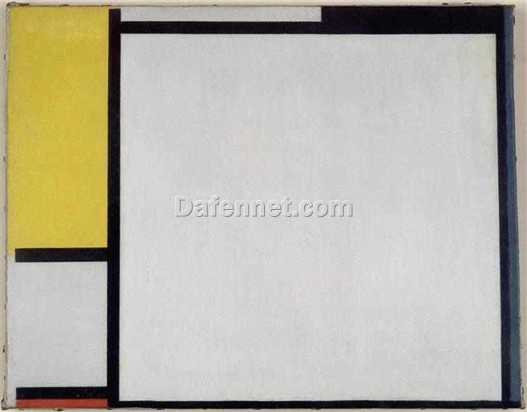 High – Quality Hand – Painted Replica of Piet Mondrian’s “Composition with Red, Yellow and Blue” (1922) Inspired by Neoplasticism for Art Lovers in [Your City] – Dafen Village Artwork