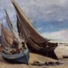 fishing boats on the deauville beach 1866.jpgLarge