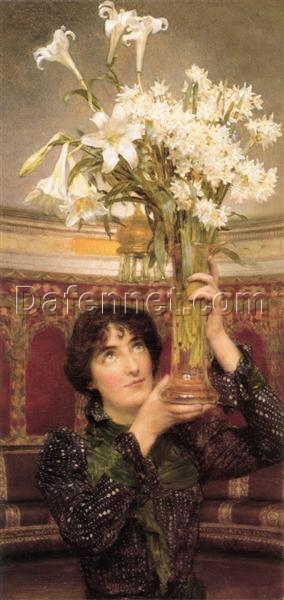 High – Quality Reproduction of Alma – Tadema’s Flag Of Truce Oil Painting – Exclusive from Dafen Village Artisans