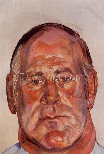 Bespoke “Head of the Big Man” Inspired Expressionist Portrait Oil Painting by Dafen Village Experts – Custom – Tailored to Your Preferences