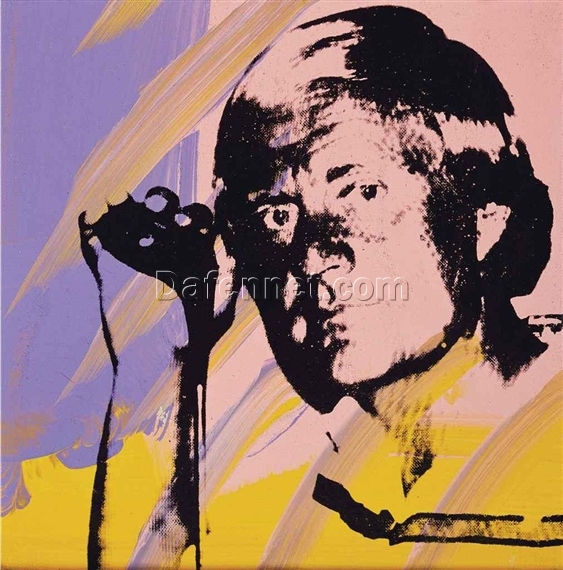 High-Quality Reproduction of Andy Warhol’s 1978 Jack Nicklaus Pop Art Portrait – Perfect for Decor