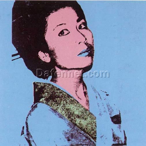 Authentic Andy Warhol 1981 ‘Kimiko’ Pop Art Portrait – A Vivid Expression of Individuality and Pop Culture