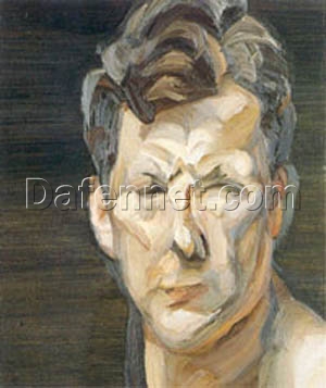 Custom – Made “Man’s Head, Small Portrait III (Self – Portrait)” Inspired Expressionist Self – Portrait Oil Painting by Dafen Village Experts – Tailored to Your Preferences