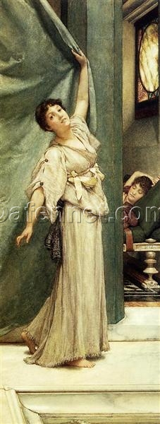 High-Quality Reproduction of Alma-Tadema’s “Midday Slumbers” Oil Portrait – Exclusive from Dafen Village Artisans