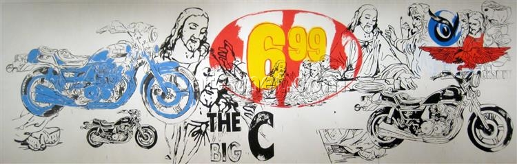 Custom – made ‘Last Supper’ Pop Art Religious Painting INSPIRED BY Andy Warhol’s 1986 Work, Hand – painted in Dafen Village