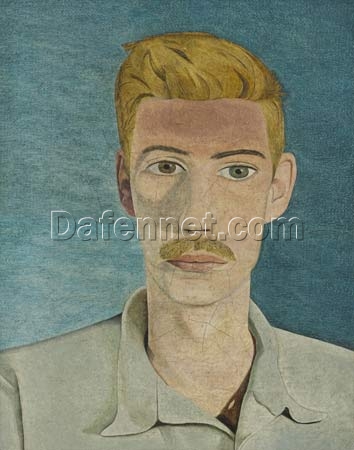 Custom – Made “Portrait of a Man” Inspired Surrealist Oil Painting by Dafen Village Experts – Tailored to Your Preferences