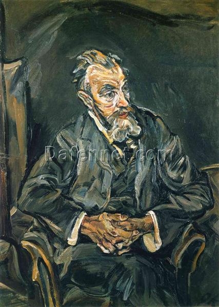 Customizable Oil Painting – Inspired by Oskar Kokoschka’s ‘Portrait of Carl Moll’ – Dafen Village’s Special Offer