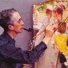 portrait of norman rockwell painting the soda jerk 1953.jpgLarge