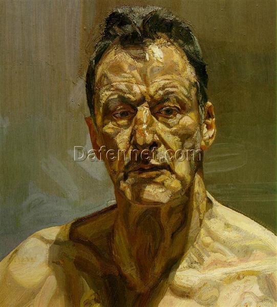 Bespoke “Reflection (Self – Portrait)” Inspired Expressionist Self – Portrait Oil Painting by Dafen Village Experts – Custom – Tailored to Your Preferences