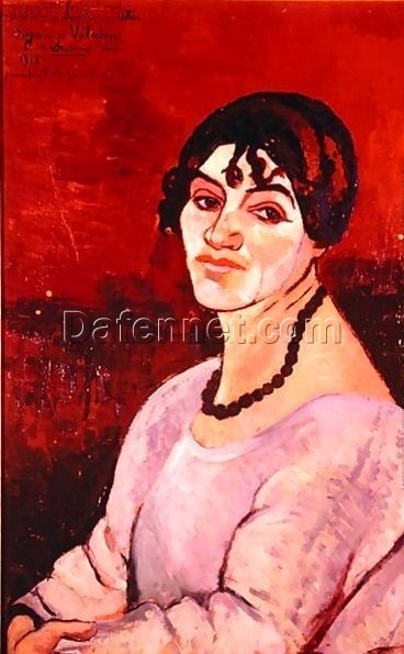 Customizable Self – Portrait Oil Inspired by Suzanne Valadon’s 1918 Self – Portrait – Dafen Village’s Special Offer