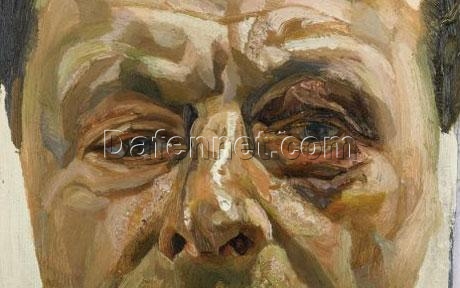 Bespoke “Self – Portrait with Black Eye” Inspired Expressionist Self – Portrait Oil Painting by Dafen Village Experts – Custom – Tailored to Your Preferences