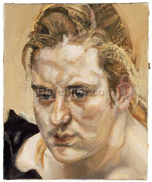 Authentic Reproduction of Lucian Freud’s ‘Susie’ (1988) – A Captivating Expressionist Portrait