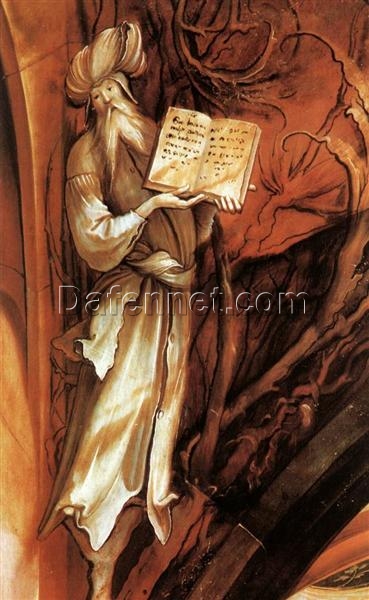 Customizable Oil Painting Inspired by Matthias Grünewald’s ‘The Prophet Isaiah’ Detail from Isenheim Altarpiece – Dafen Village’s Special Offer