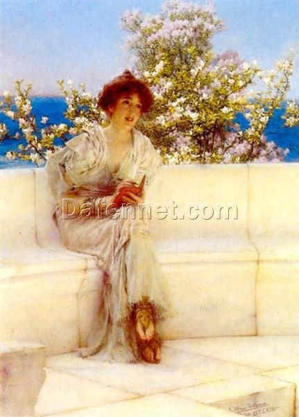 High – Quality Reproduction of Alma – Tadema’s The Year’s at the Spring. All’s Right with the World Oil Portrait – Exclusive from Dafen Village Artisans