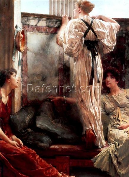 Hand – Painted Oil Painting Inspired by Alma – Tadema’s The Triumph of Titus – Direct from Dafen Village Studio